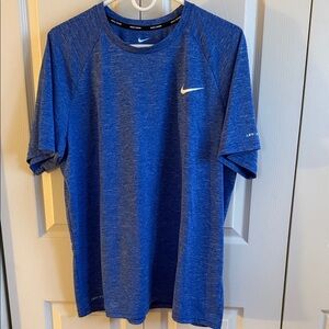 Nike Men's Blue swim Shirt